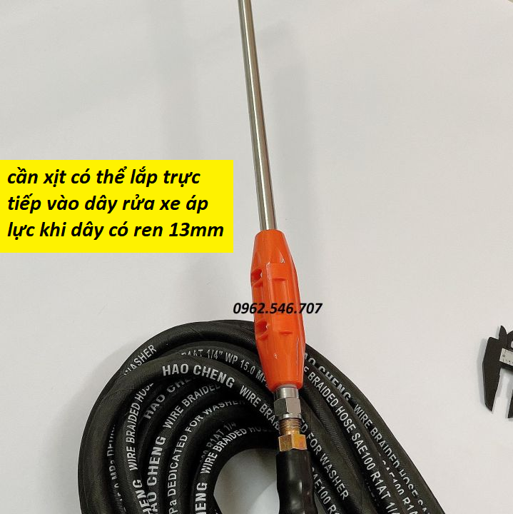 Cần xịt rửa xe áp lực - cần dài 0.6m