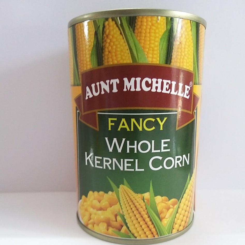 Bắp vàng nguyên hạt ngâm Fancy Whole Kernel Corn - Xuất xứ China 425g