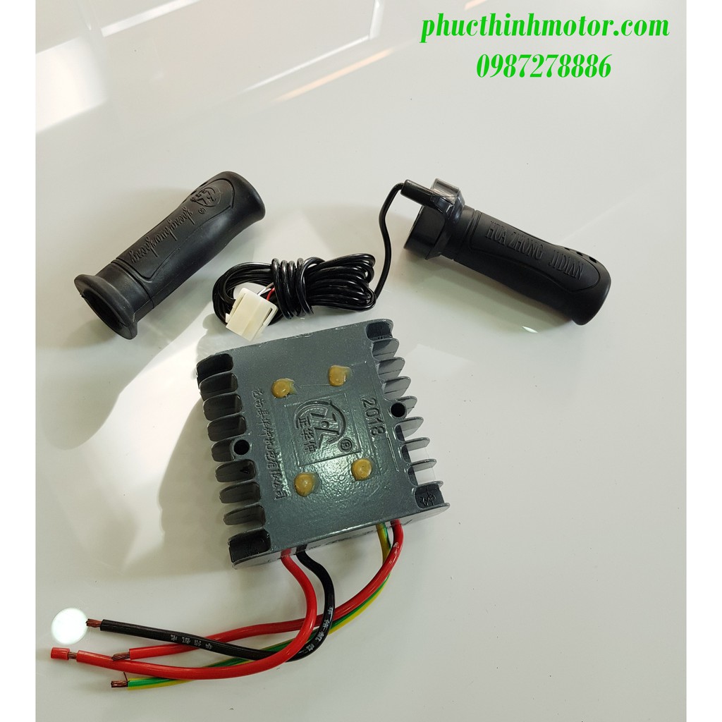 Điều tốc 12v-60v1500w 45A và tay ga