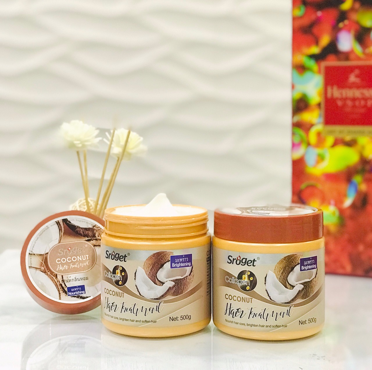 Hấp dầu ủ dưỡng tóc thái sroget