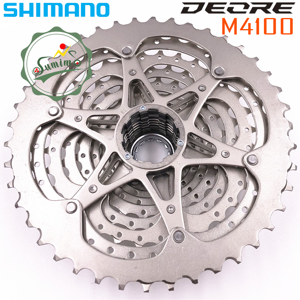 Líp thả SHIMANO Deore CS-M4100 10 Speed - Chính hãng