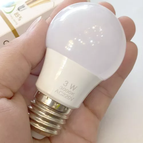 Bóng đèn led buld 3W, bóng đèn led tròn đui xoáy 3w