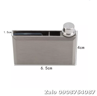 [HCM]Bộ 2 bản lề tủ kính xoay