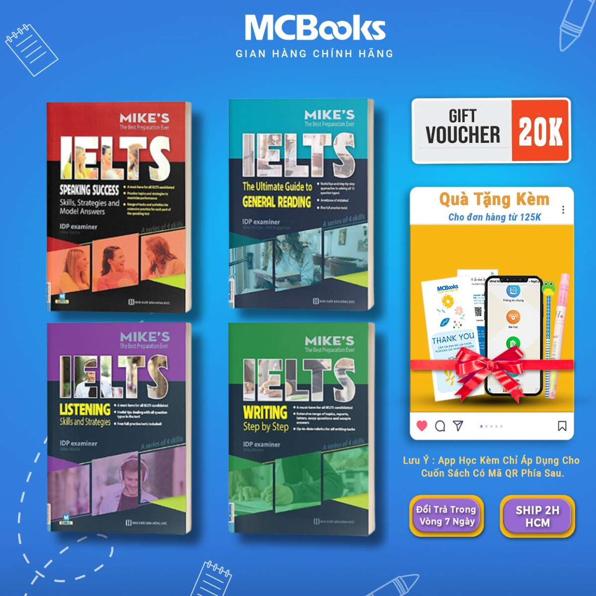 Book-combo 4 types of Folio Mike-technical test pieces - McBooks