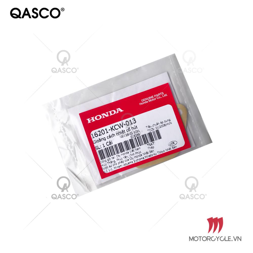 Gioăng cách nhiệt cổ hút HONDA FUTURE, WAVE ALPHA (16201KCW013) QASCO