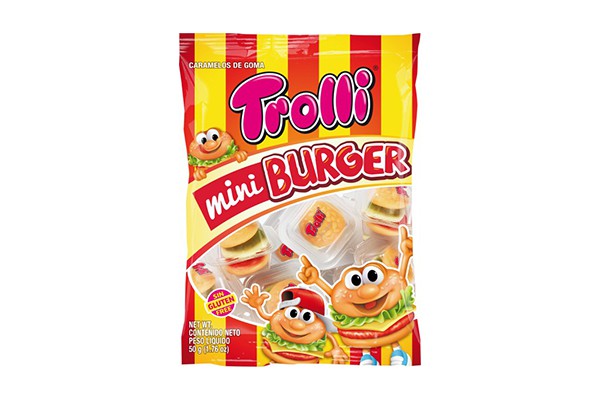 Kẹo dẻo Trolli Burger 170g ( bịch)