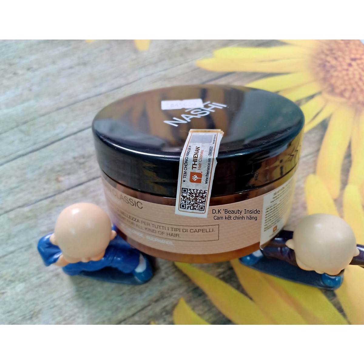 [+Tặng mũ trùm][HCM] [CHÍNH HÃNG] Dầu hấp ủ tóc Nashi Argan Deep Infusion phục hồi siêu mượt