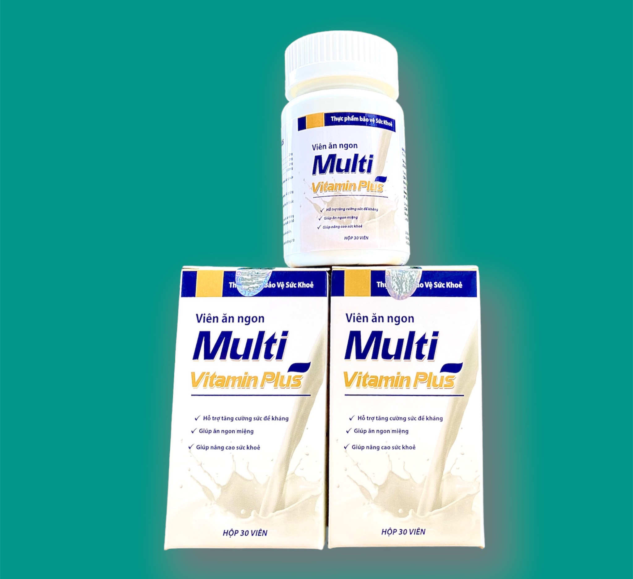 Viên uống tăng cân Multi Vitamin Plus công nghệ Thailand