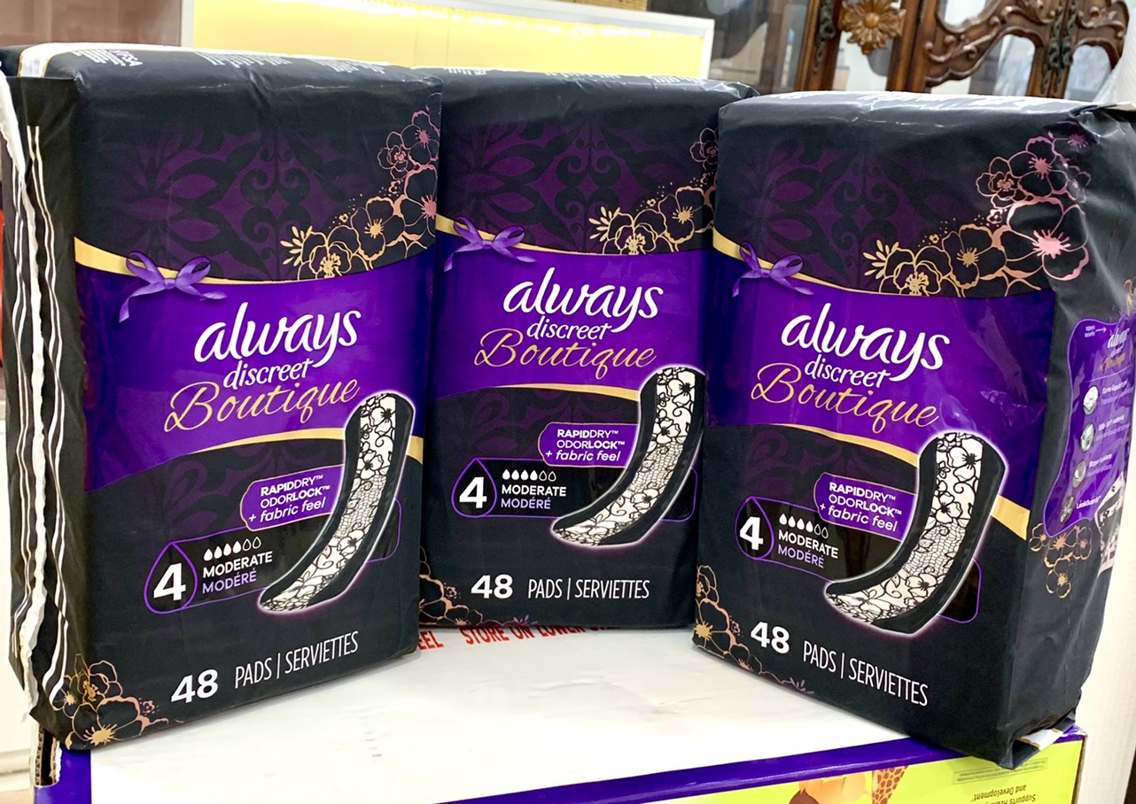 Băng vệ sinh Always Discreet Boutique 48 Miếng