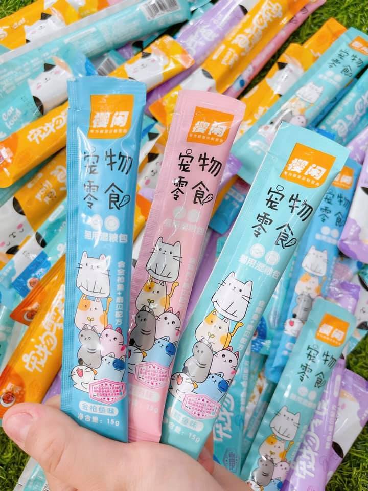 Súp thưởng SHIZUKA thơm ngon hấp dẫn cho mèo 15gr