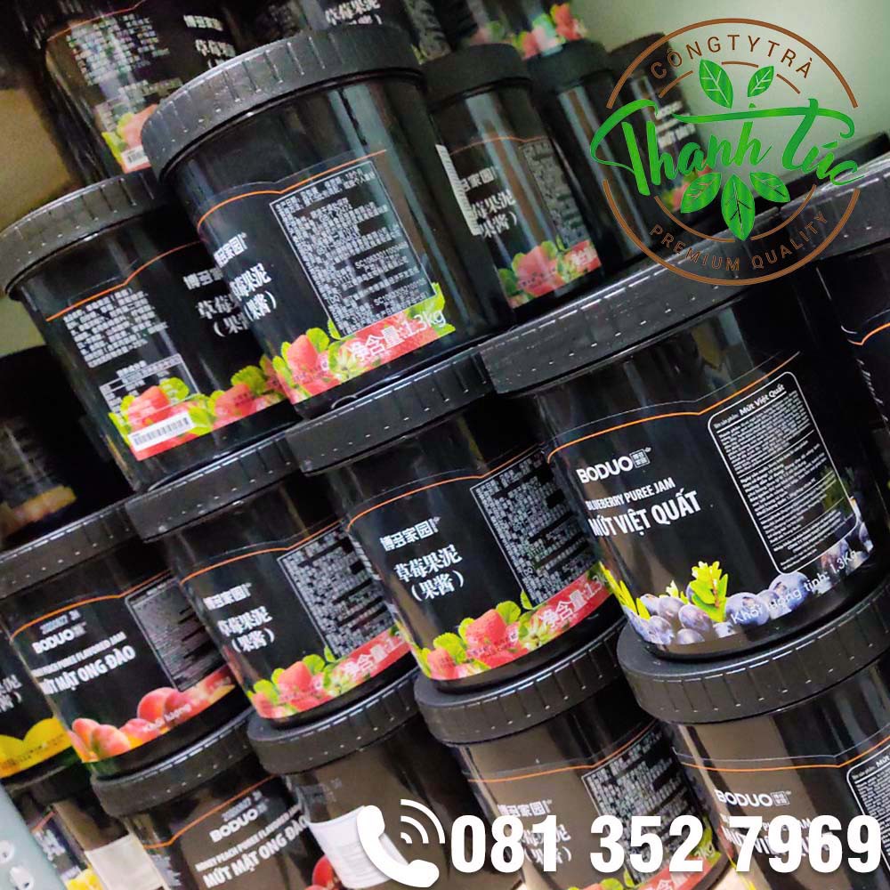 Mứt Boduo Bưởi Đỏ Hủ 1kg