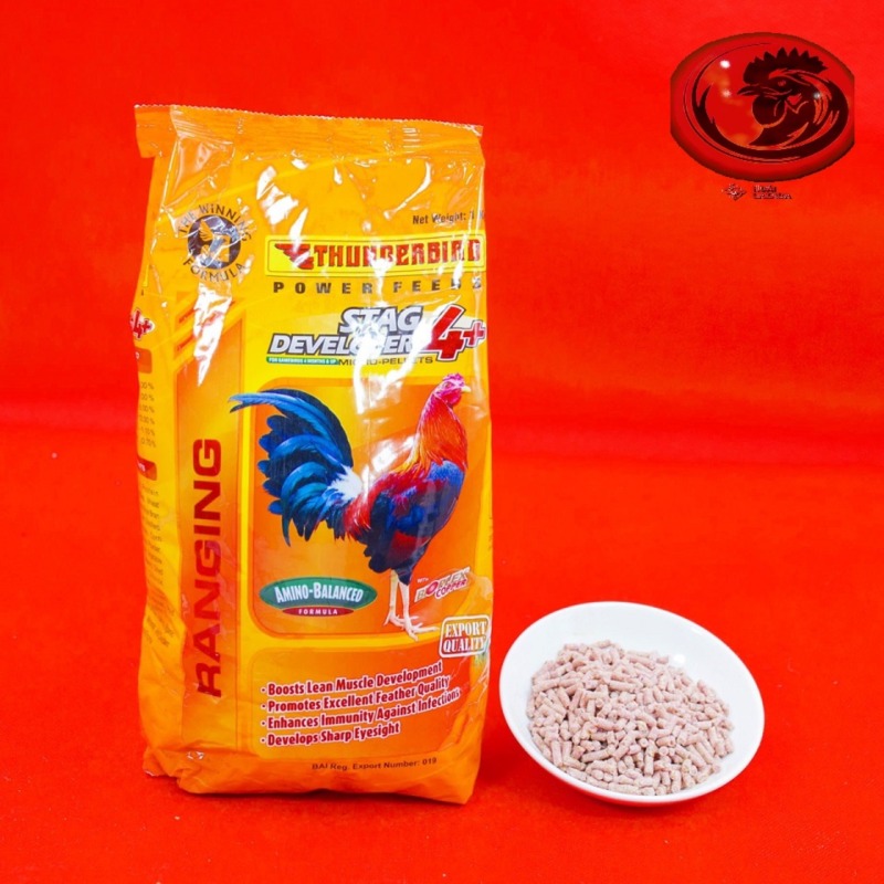 Thức Ăn dành cho gà đá tơ trên 4 tháng STAG DEVELOPER 4 + bịch 1 kg