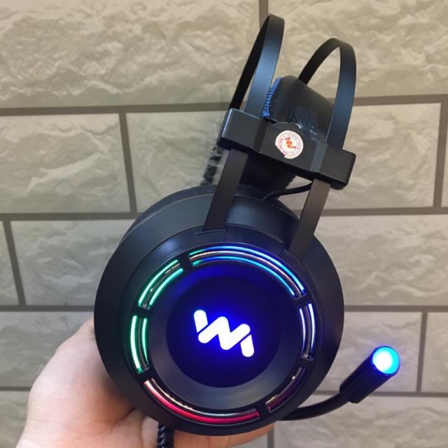 Tai nghe gaming Wangming WM9800 giả lập 7.1 USB (đen)