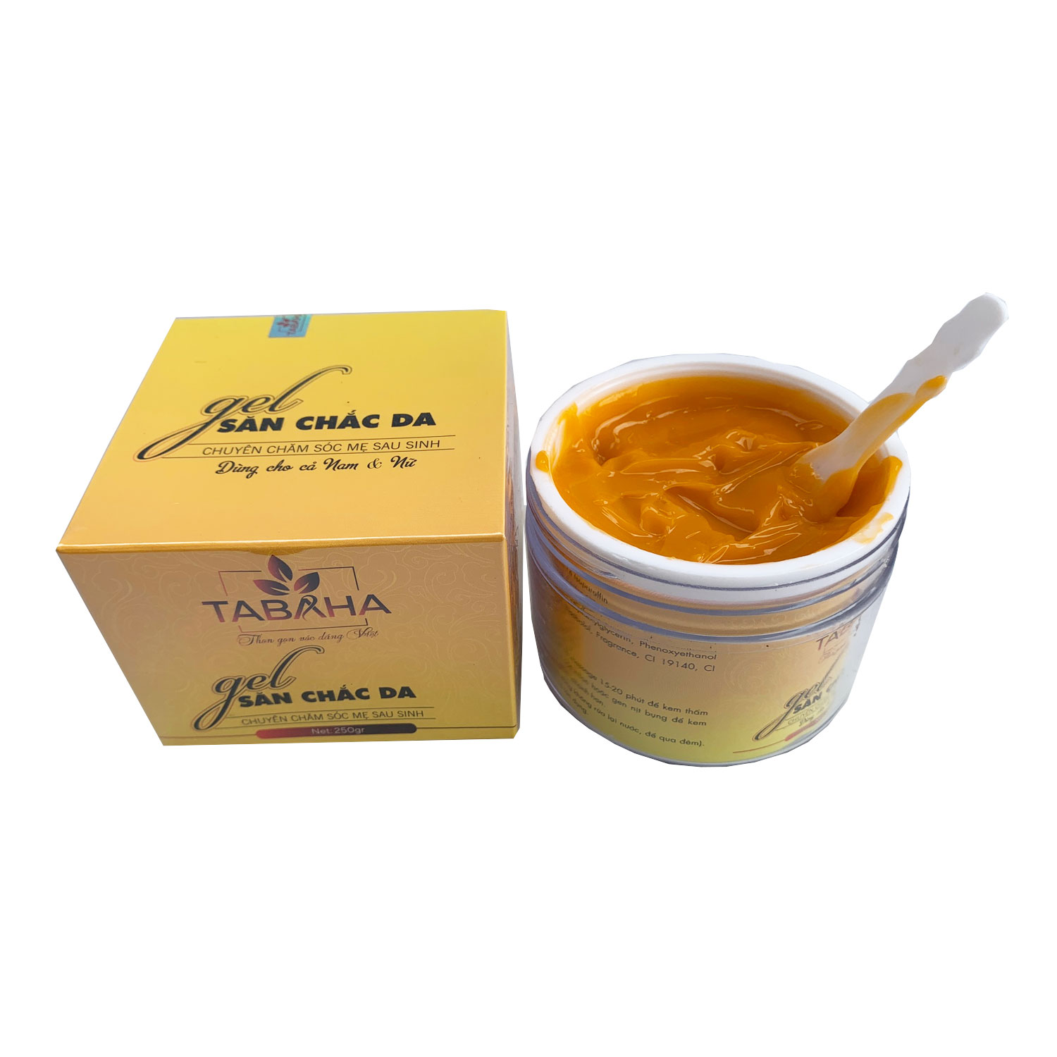 Kem tan mỡ Tabaha 250gr đánh tan mỡ bụng săn chắc da