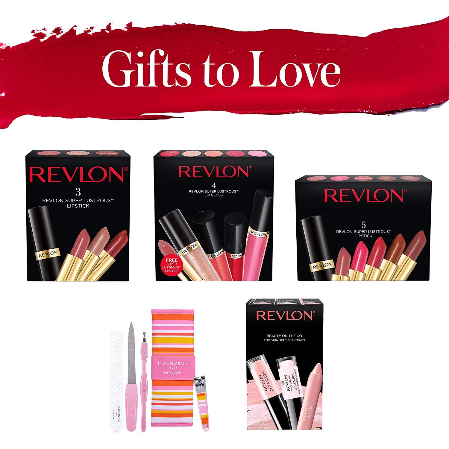 Son Revlon Super Lustrous Lip Gloss Bonus Pack Gift Set