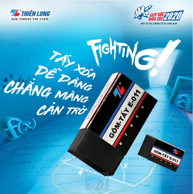 Gôm tẩy xóa chì Thiên Long E-011