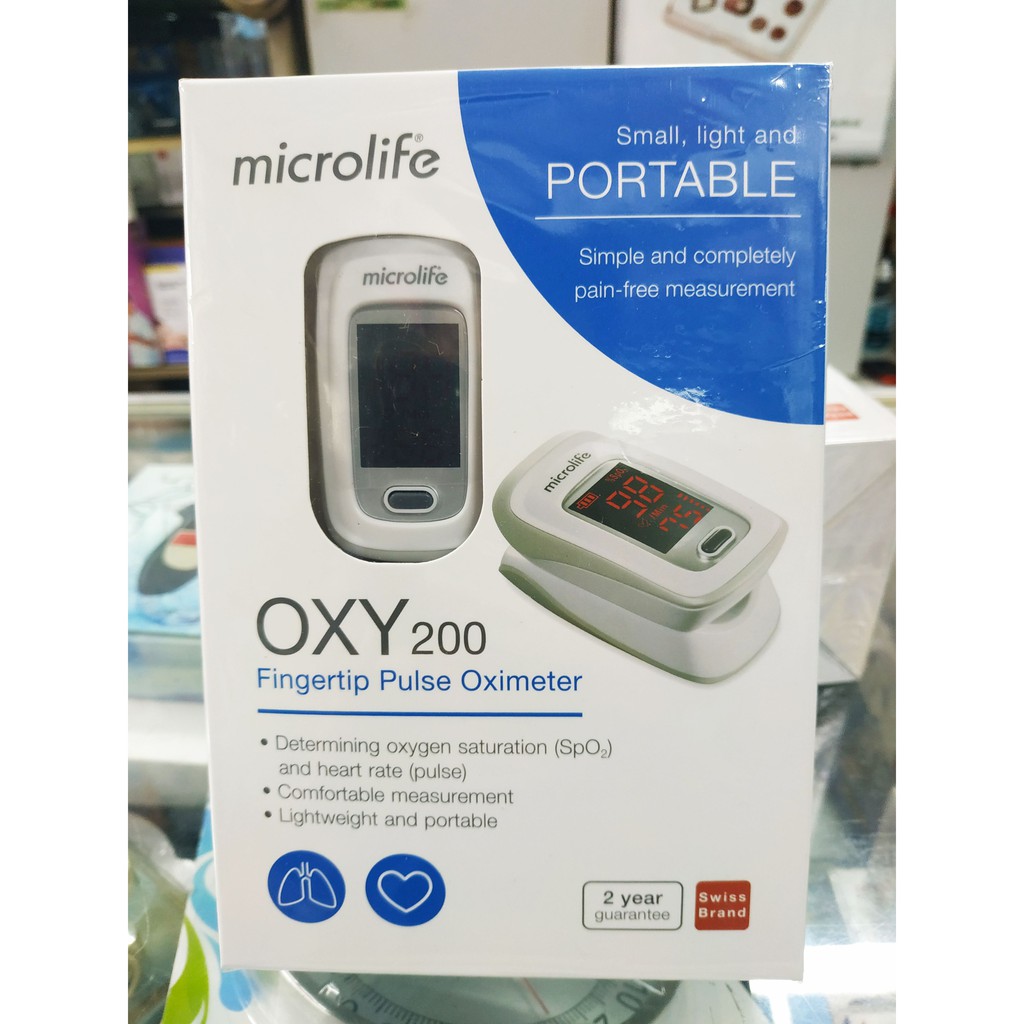 >> BÁO GIÁ Giá Máy Đo Nồng Độ Oxy Trong Máu | Shopee Lazada Sendo Tiki mới nhất 4 Máy đo nồng độ OXY trong máu và nhịp tim Microlife SPO2 OXY200 - Chính Hãng Thụy Sĩ Bảo hành 24 tháng Chưa Có Đánh Giá