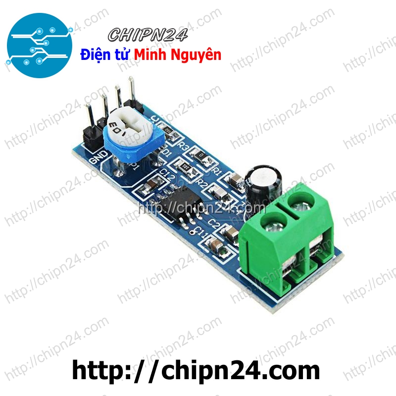 Mạch khuếch đại âm thanh dùng LM386
