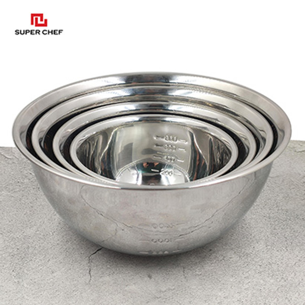 Thau inox 304 Super Chef 27cm SC-MB3227