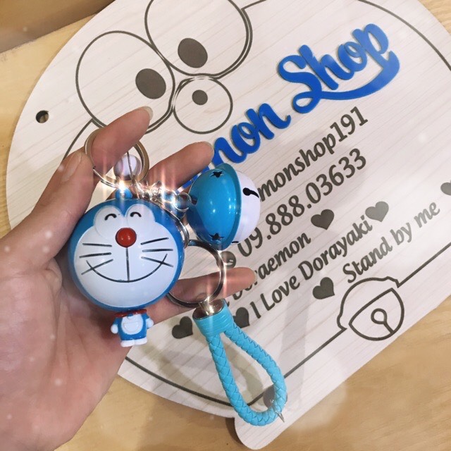 Móc khoá Thước Dây Kèm Chuông Doremon Doraemon