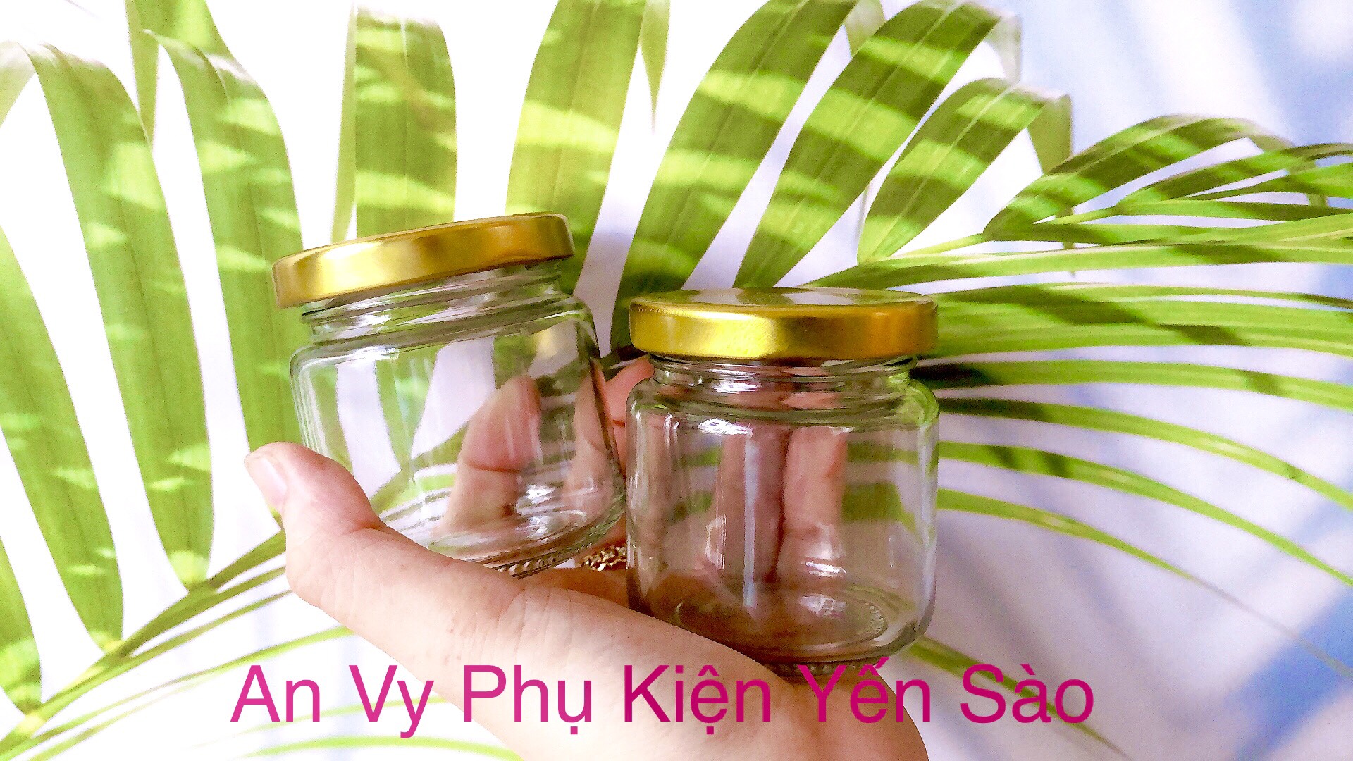 HŨ THUỶ TINH 70ML CHƯNG YẾN