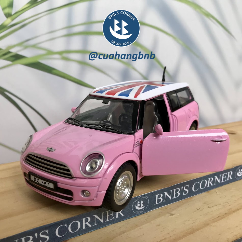 [BNB's Corner] Xe mô hình Mini Cooper tỉ lệ 1:32