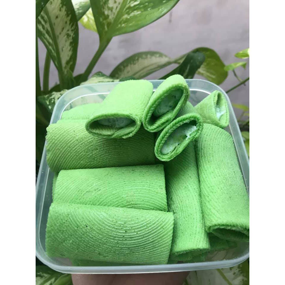bánh xếp kem vị dứa - siêu hấp dẫn - 250g ( ăn cực ngon )