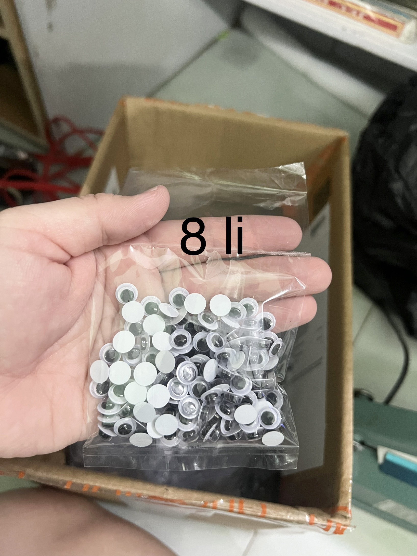 Mắt thú _ Mắt liếc làm handmade