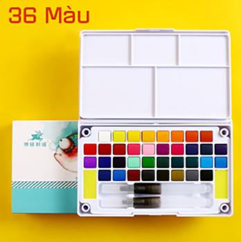 Bộ Màu Nước Solid Water Color Cao Cấp 12/18/24/36