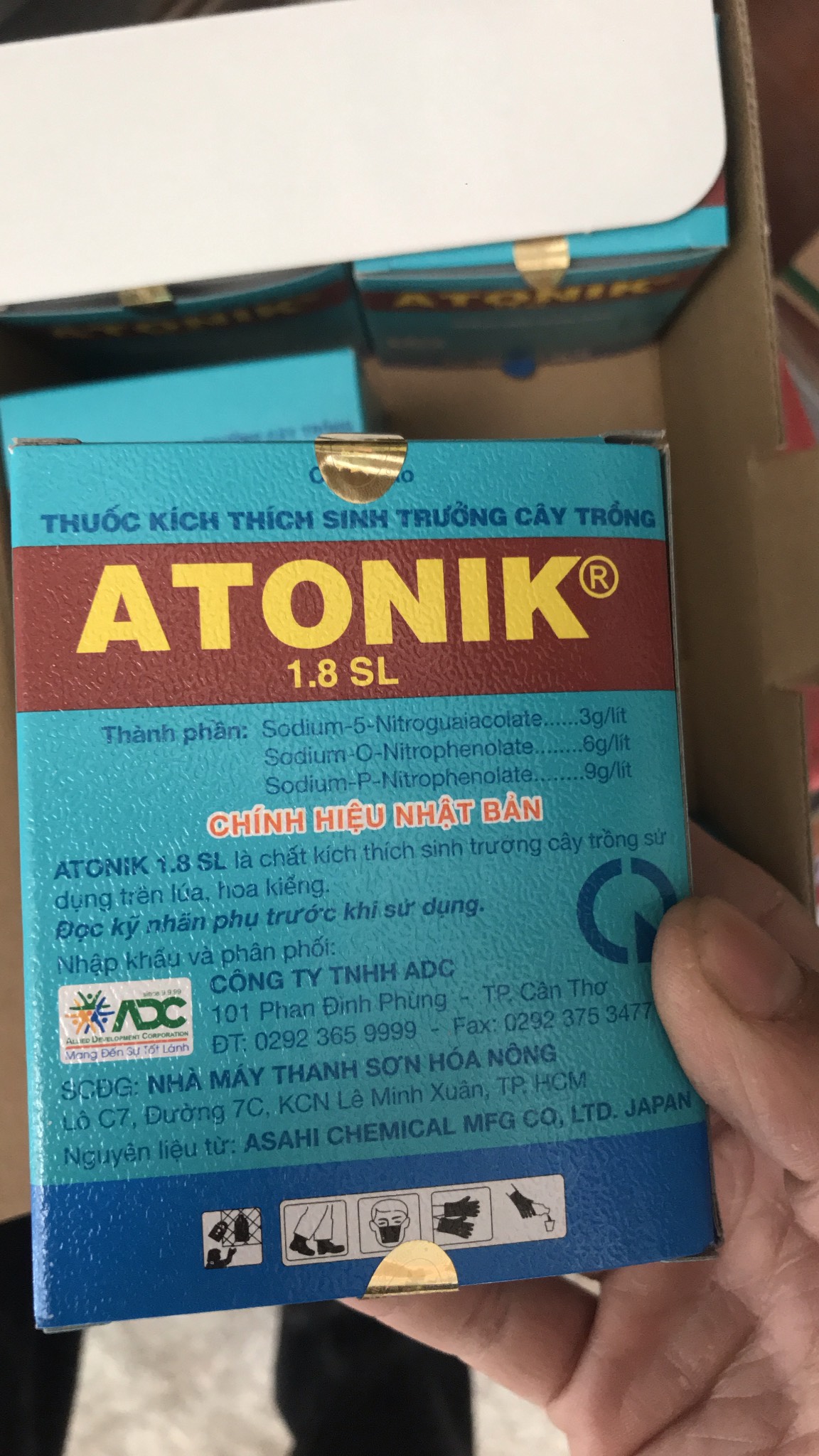 Phân bón lá ATONIK 1.8 SL chính hãng ( gói 10ml)