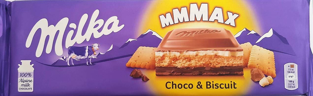 Milka Mmmax Sôcôla và bánh quy 300g