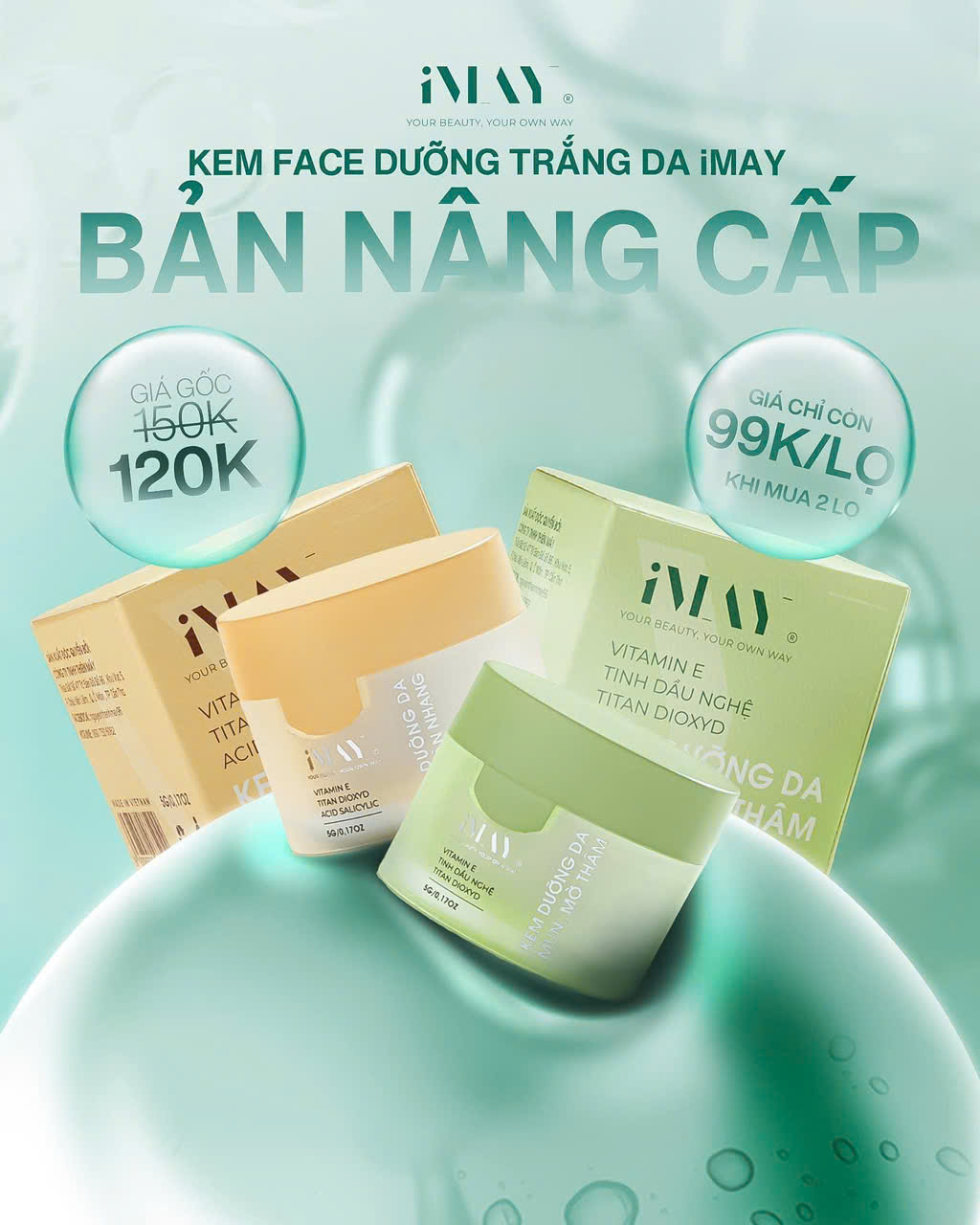 KEM FACE THANH MÂY - KEM FACE MÂY CREAM