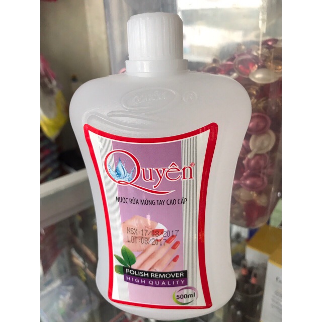 Nước rửa móng tay cao cấp Quyên 500ml