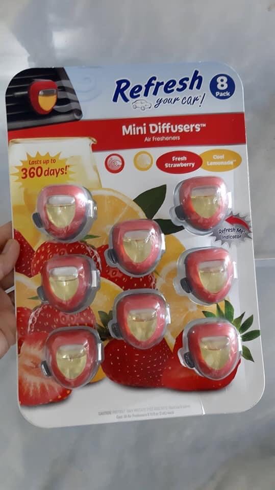 [HCM]Nước hoa cài điều hòa xe hơi Refresh your car