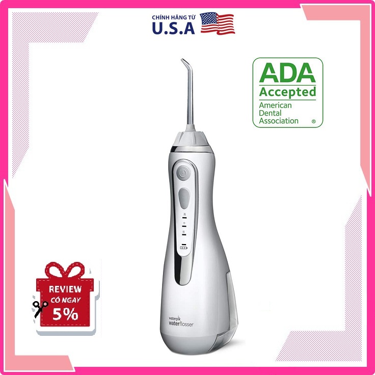 [USA] ✅ Máy Tăm Nước Cầm Tay Waterpik Cordless Water Flosser WP-560 | WP-562 | WP-563