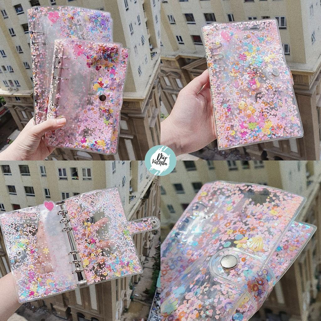 [HCM]VỎ PLANNER A5 A6 SPARKLE