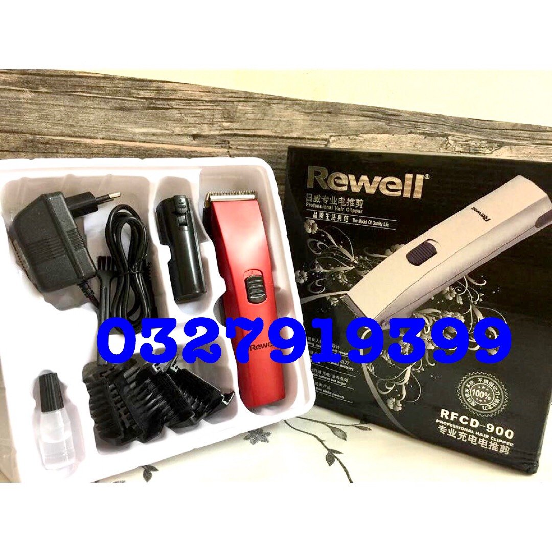 Rewell Lưỡi Thay Tông Đơ 900 - Thép Không Gỉ, Độ Bền Cao, Sắc Bén, Thích Hợp Cho Tông Đơ Điện & Pin, Tiết Kiệm Chi Phí, Chất Lượng Cao