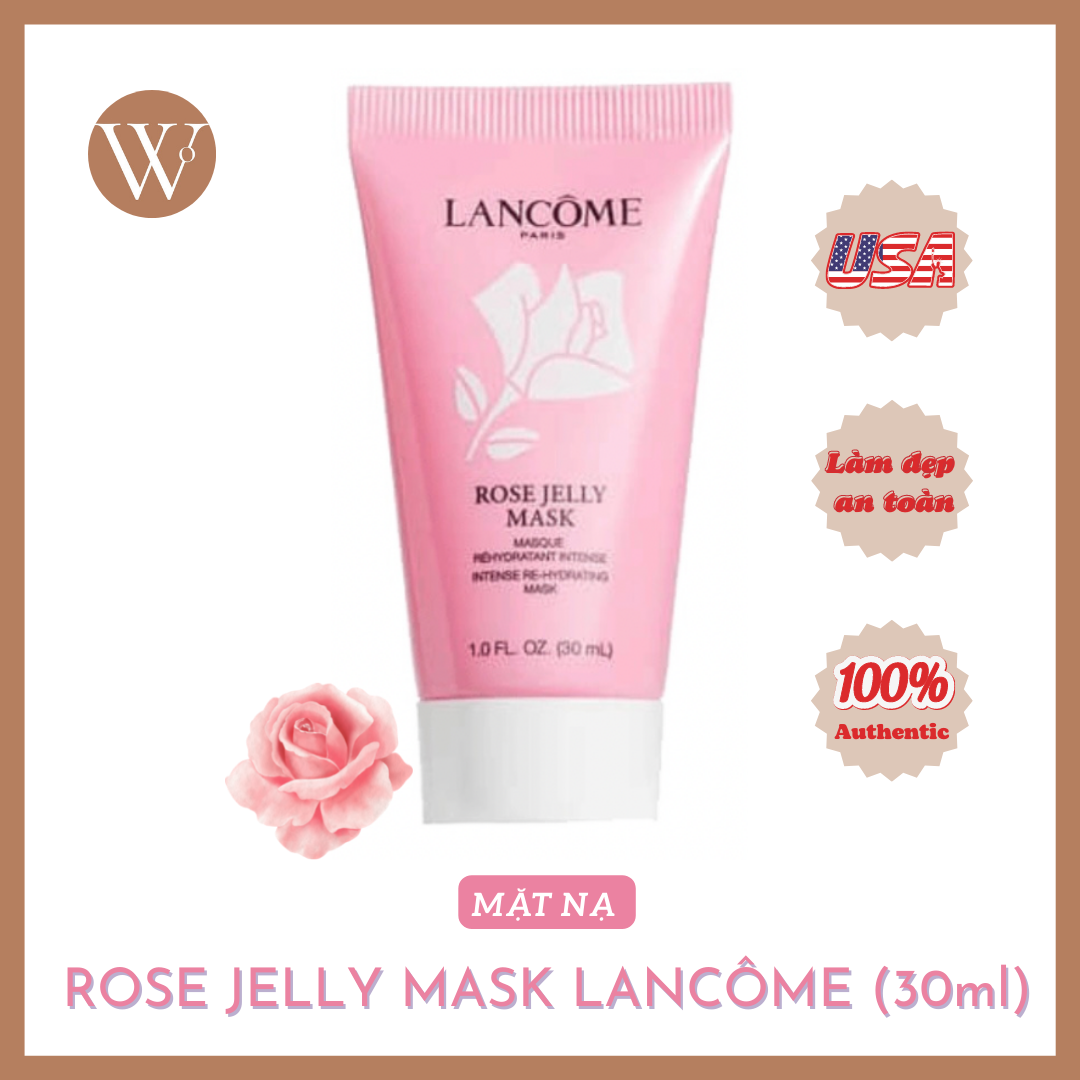 [ USA ] Mặt nạ rose jelly mask Lancôme 30ml no box (NEW 100%)