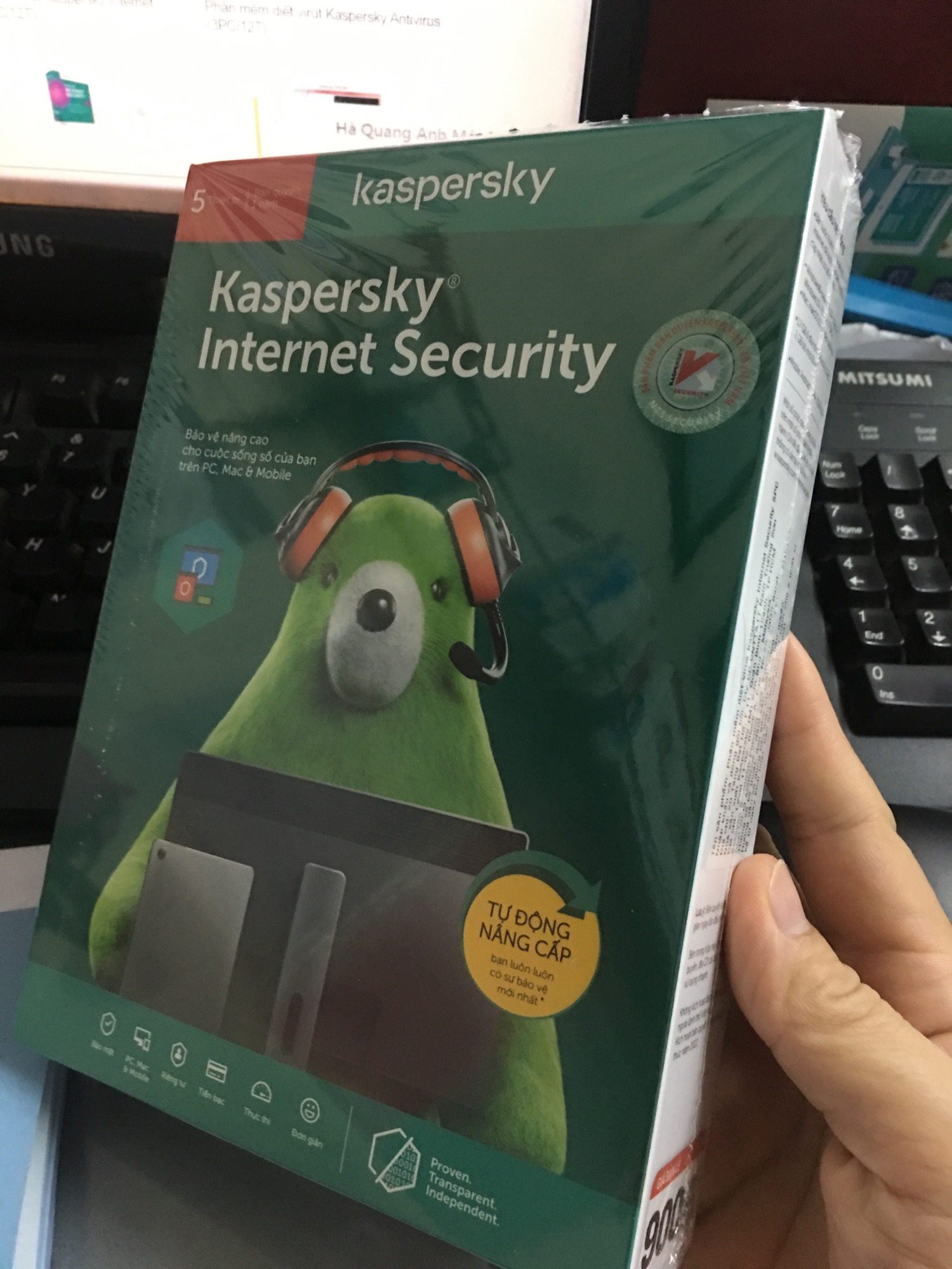 PHẦN MỀM DIỆT VIRUT KASPERSKY INTERNET SECURITY (5PC/12T)