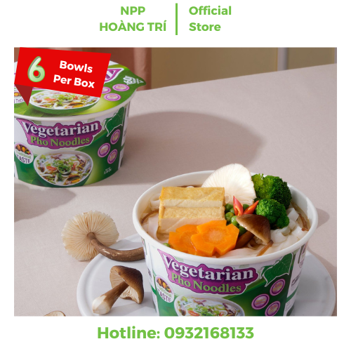Phở Tô Chay Lá Bồ Đề ( Thùng 6 Tô )