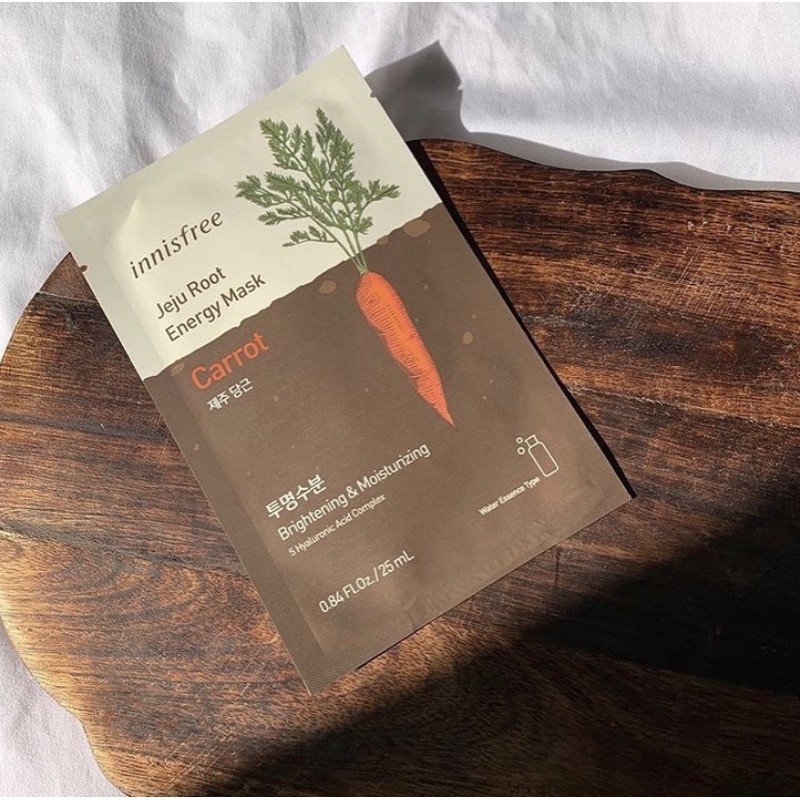 Mặt Nạ Thuần Chay Innisfree Jeju Root Energy Mask.
