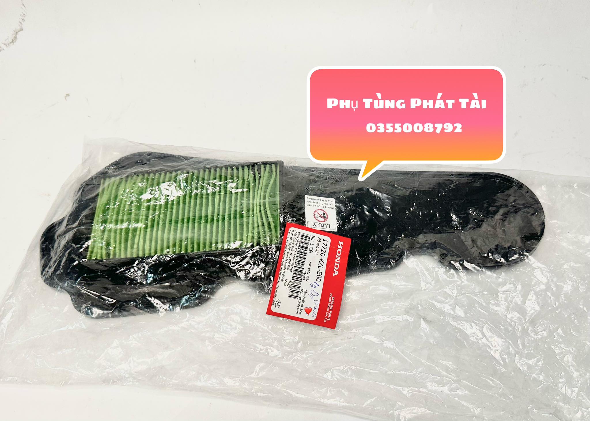 Lọc Gió - Pô E Vision 2010 - 2013 Chính Hãng Honda