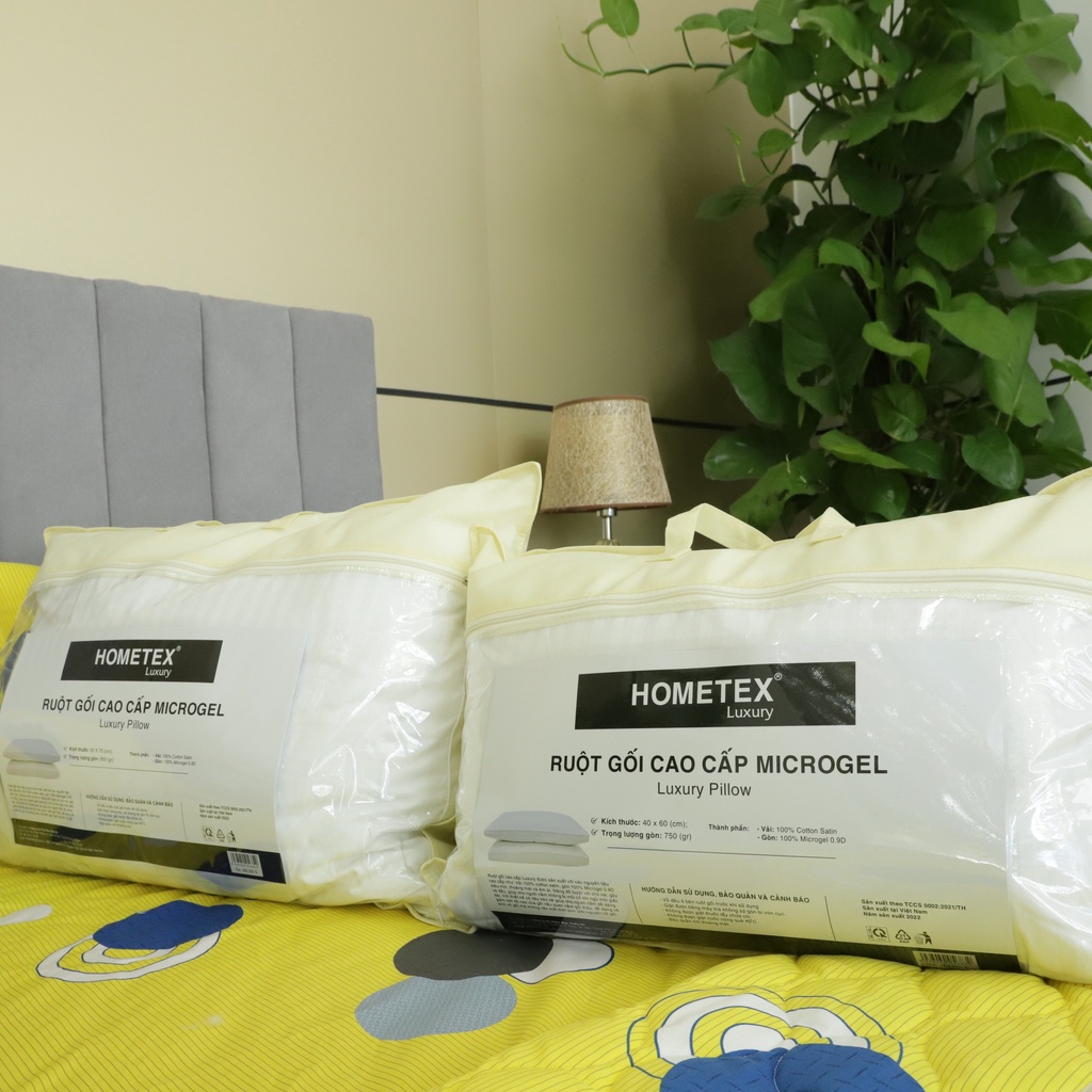 Ruột gối cao cấp Microgel - Hometex 1 cái