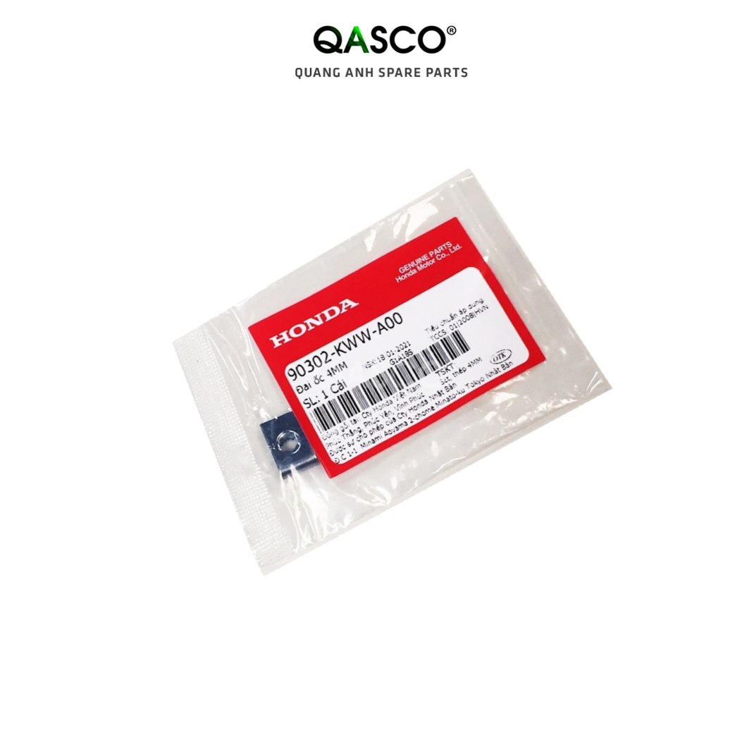 Đai ốc HONDA nhiều dòng xe 4mm (90302KWWA00) _401