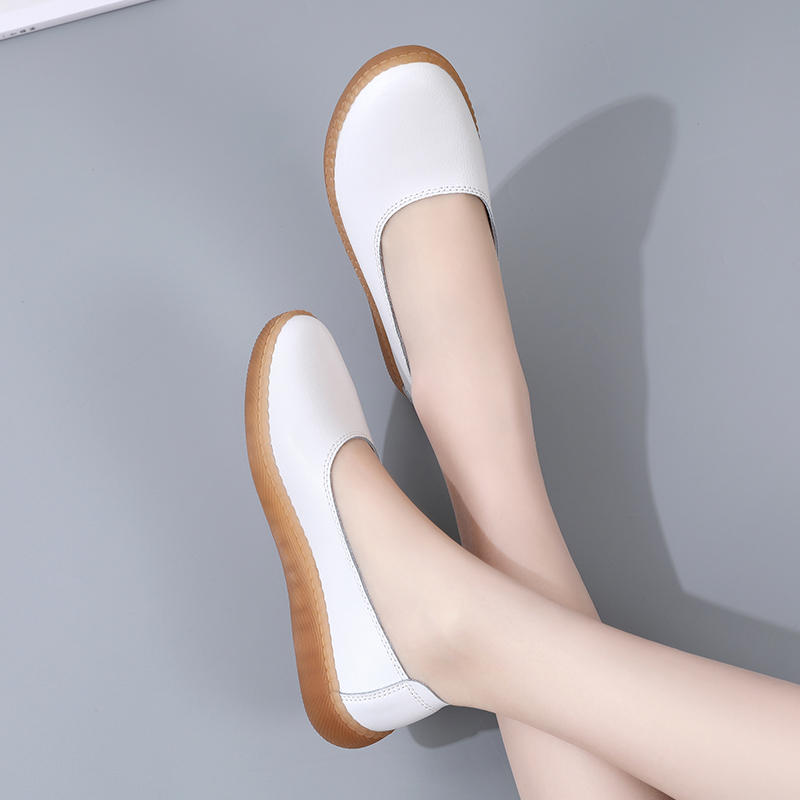 Giày Lười Da Nữ Clarks_ Trish Style