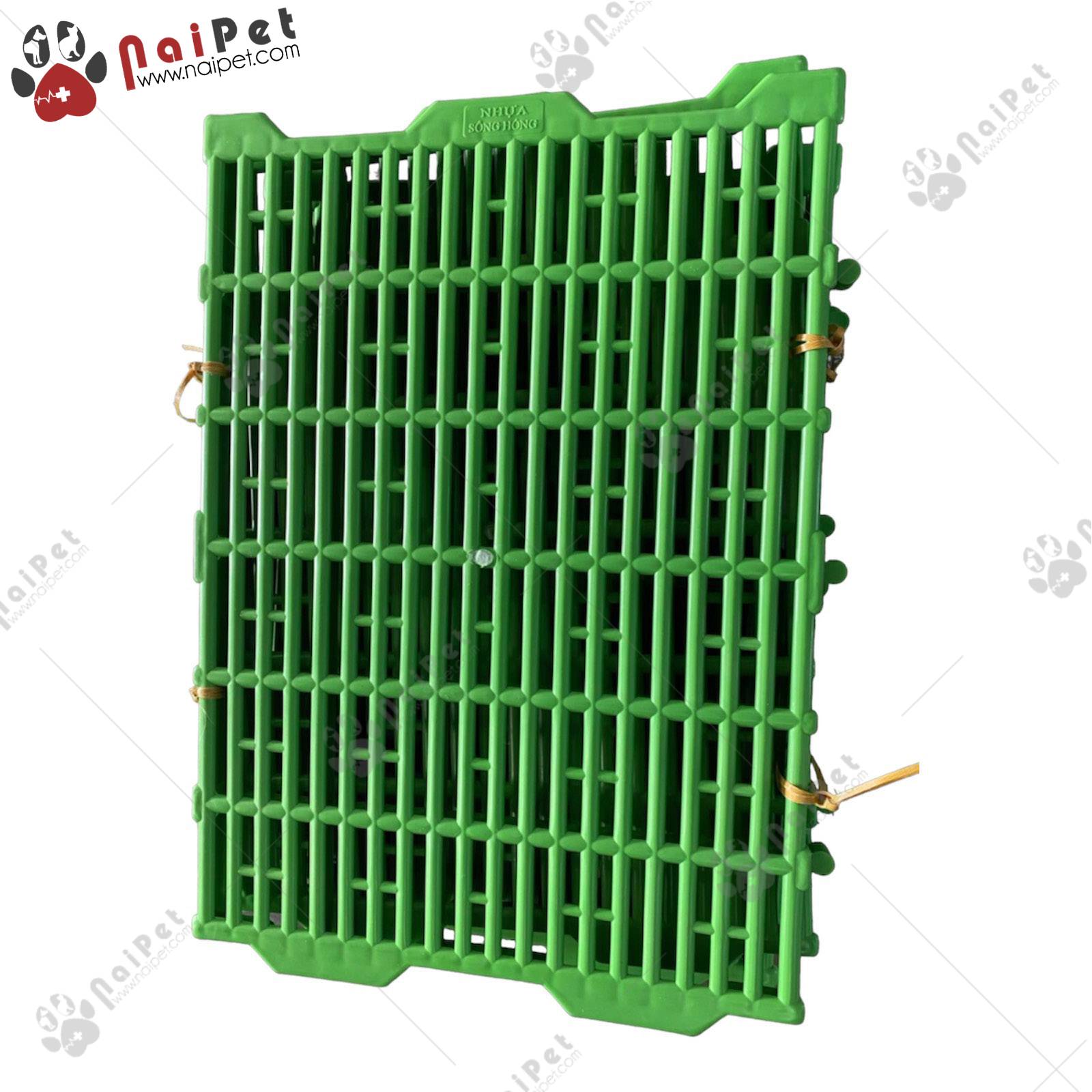 Tấm Lót Sàn Nhựa Sàn Nan Lót Chuồng 3 Chốt TL005
