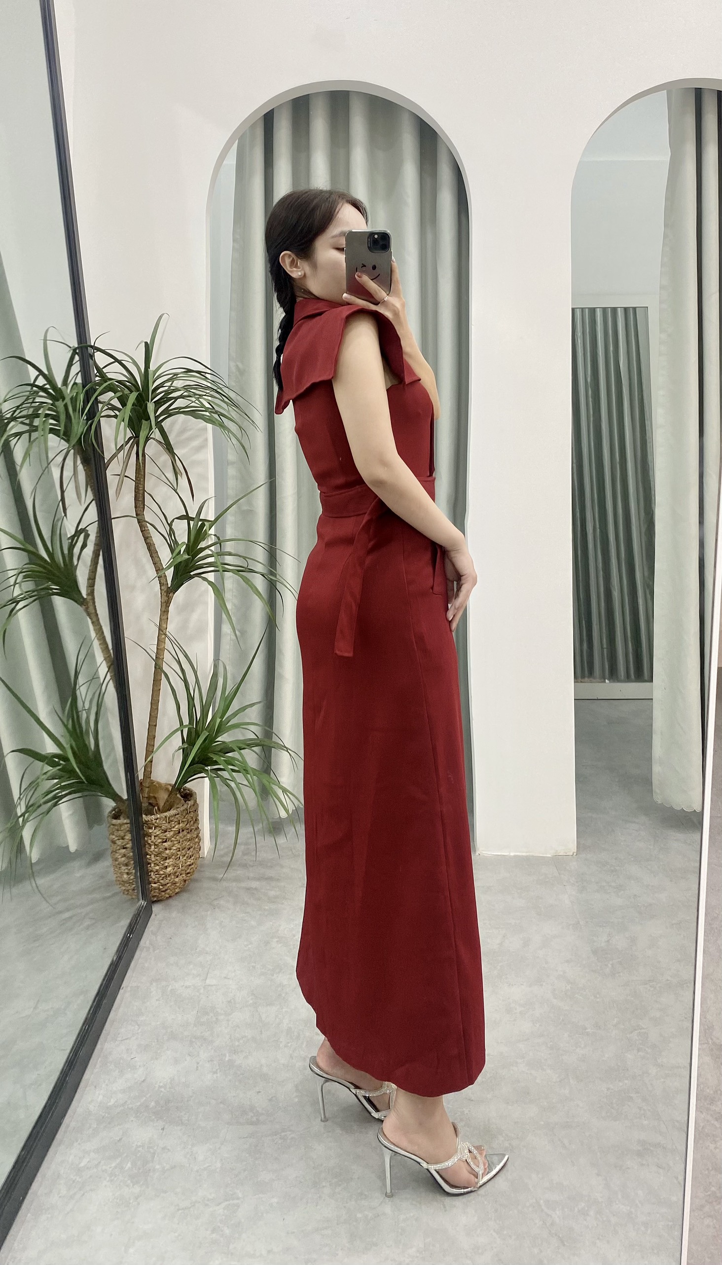 Đầm ZARA 2m Kèm Belt