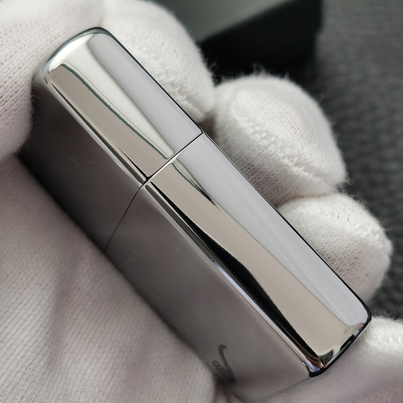 Bật lửa Zippo chính hãng có tem đỏ  - Zippo Pipe Brushed Chrome