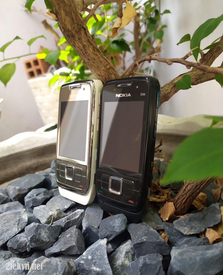 [HÀNG CHÍNH HÃNG] Điện thoại nokia e66 (hàng loại 1) nắp trượt cổ phổ thông giá rẻ
