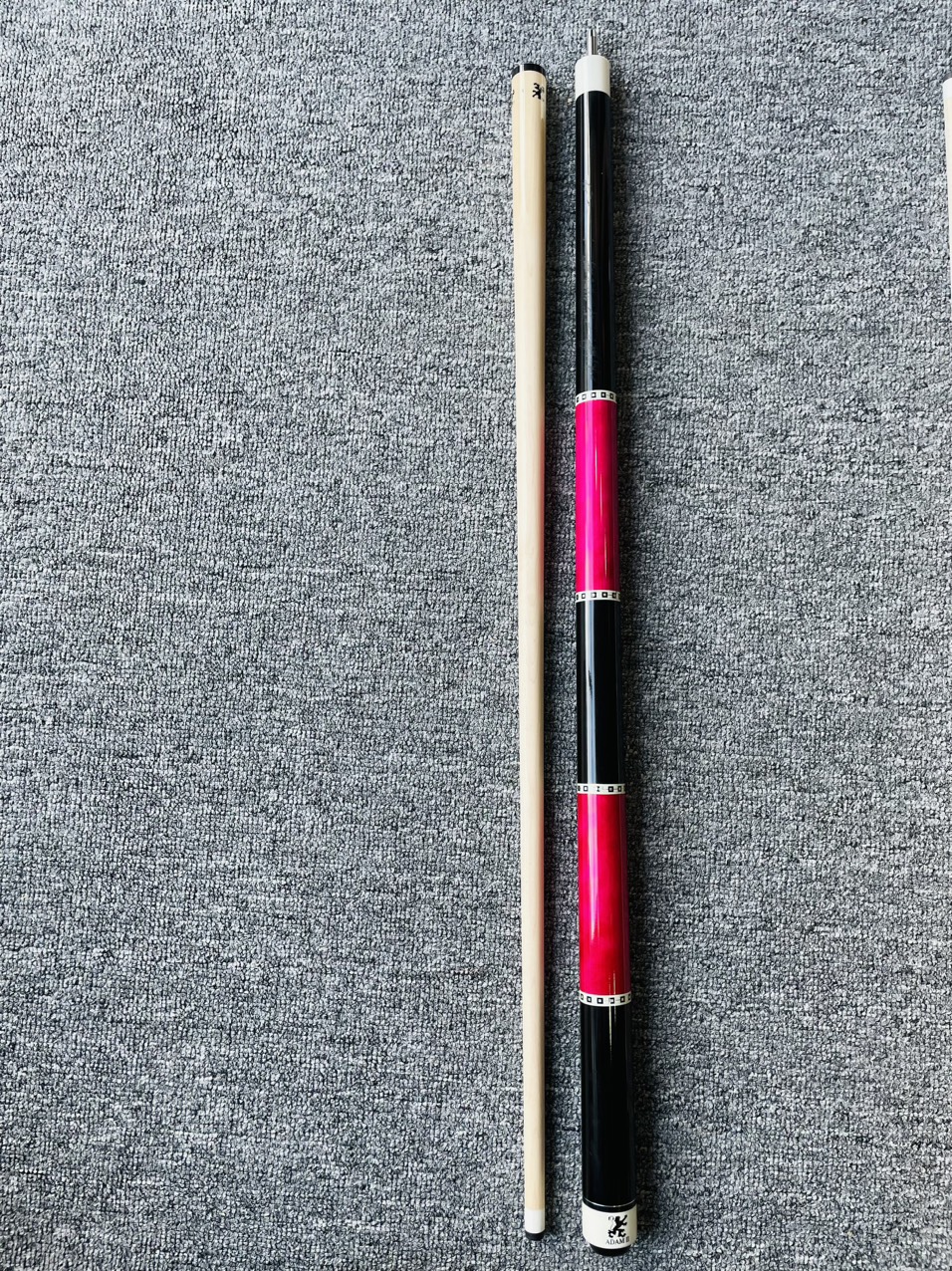 Cơ bida CLB líp, 3c Adam II (mắc tre) đầu 11.8 mm